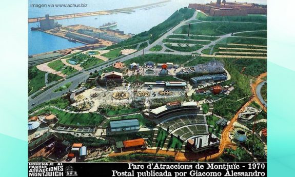 El Parque de Atracciones de Montjuïc (1966-1998) en Barcelona, ingenio venezolano en Catalunya.